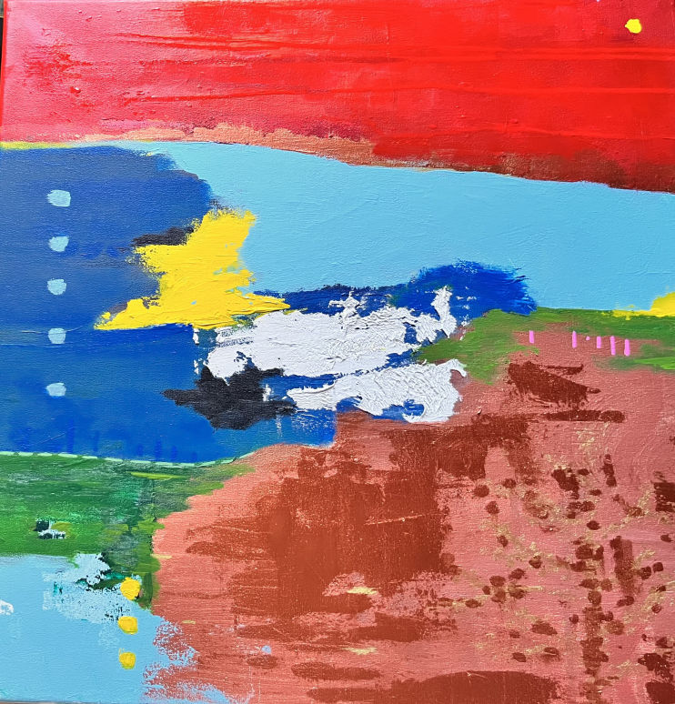 Le souffle du printemps | Oeuvre originale contemporaine d'Artemya, réalisée en Suisse.
