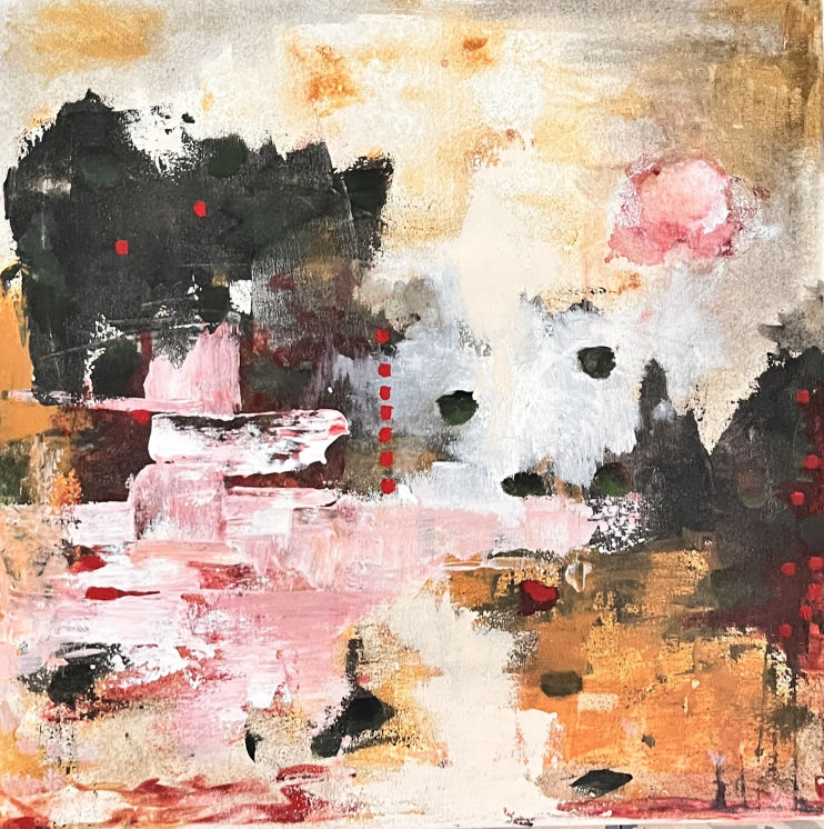 Les traces du jour | Oeuvre originale contemporaine d'Artemya, réalisée en Suisse.