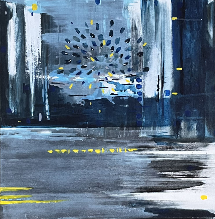 Instants figés | Oeuvre originale contemporaine d'Artemya, réalisée en Suisse.