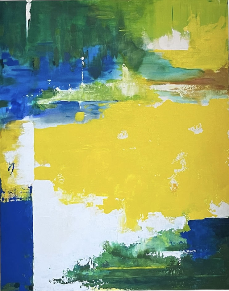 La joie de vivre | Oeuvre originale contemporaine d'Artemya, réalisée en Suisse.